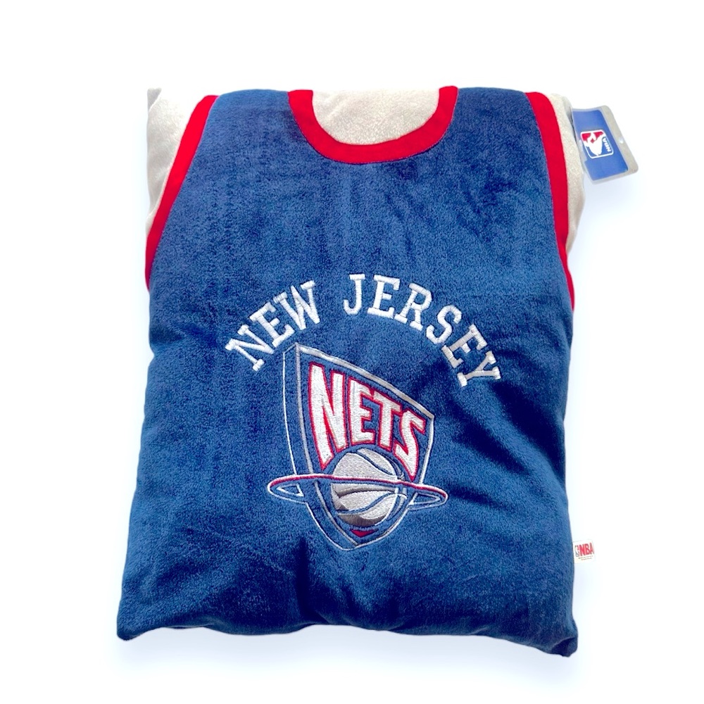 OFFICIAL NBA NEW JERSEY NETS THROW PILLOW